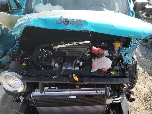 ZACNJDC18NPN69689 - 2022 JEEP RENEGADE TRAILHAWK TEAL photo 12