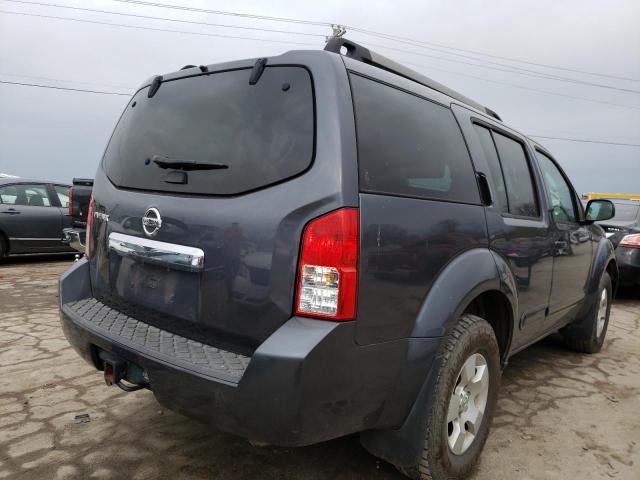 5N1AR1NN8BC635145 - 2011 NISSAN PATHFINDER S GRAY photo 3
