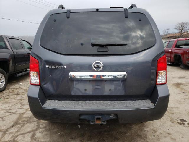 5N1AR1NN8BC635145 - 2011 NISSAN PATHFINDER S GRAY photo 6