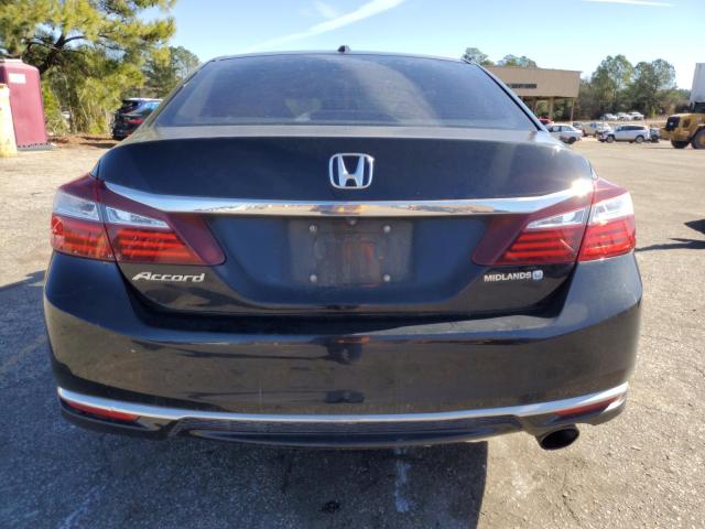 1HGCR2F80GA011310 - 2016 HONDA ACCORD EXL BLACK photo 6