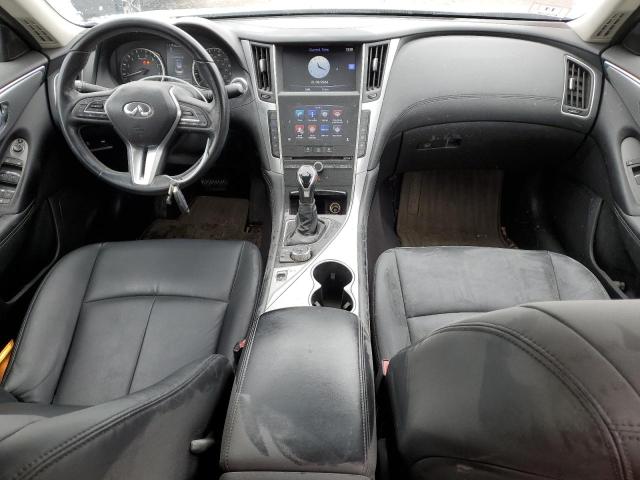 JN1EV7AR3KM593106 - 2019 INFINITI Q50 LUXE SILVER photo 8