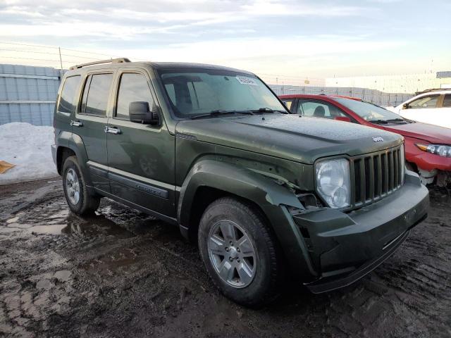 1J8GN28KX8W255113 - 2008 JEEP LIBERTY SPORT GREEN photo 4