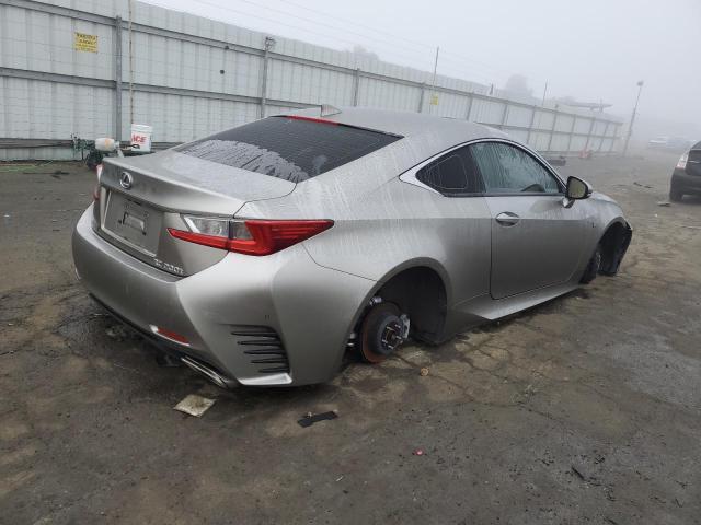 JTHHA5BC8G5003924 - 2016 LEXUS RC 200T GRAY photo 3