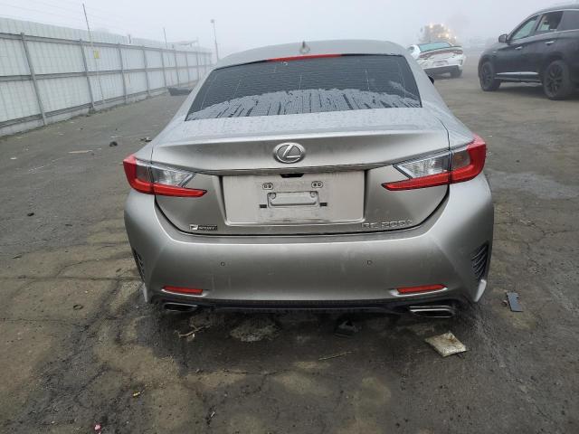 JTHHA5BC8G5003924 - 2016 LEXUS RC 200T GRAY photo 6