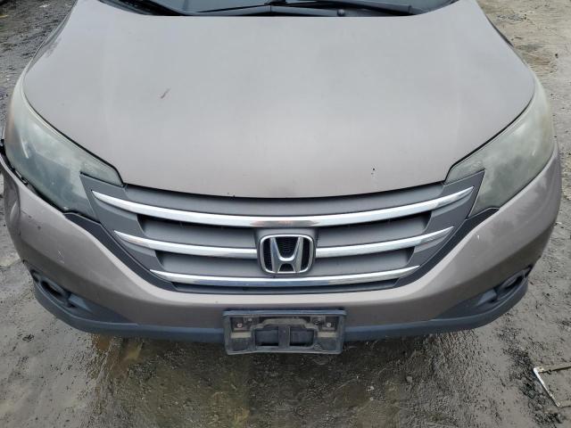 5J6RM4H74DL017600 - 2013 HONDA CR-V EXL TAN photo 11