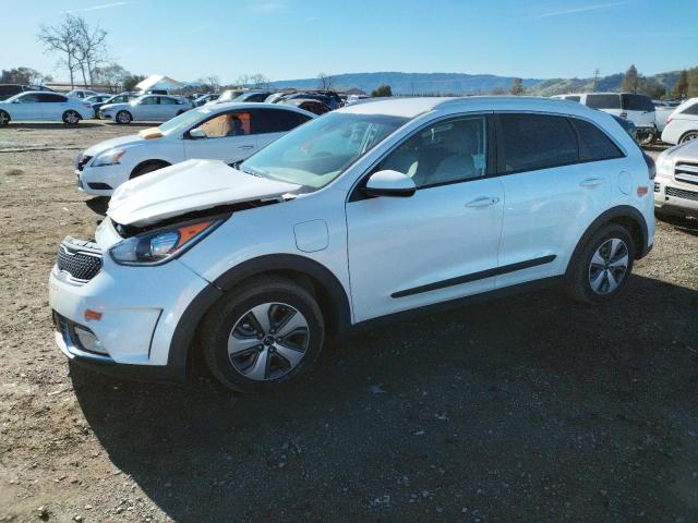 KNDCM3LD3K5325927 - 2019 KIA NIRO LX WHITE photo 1