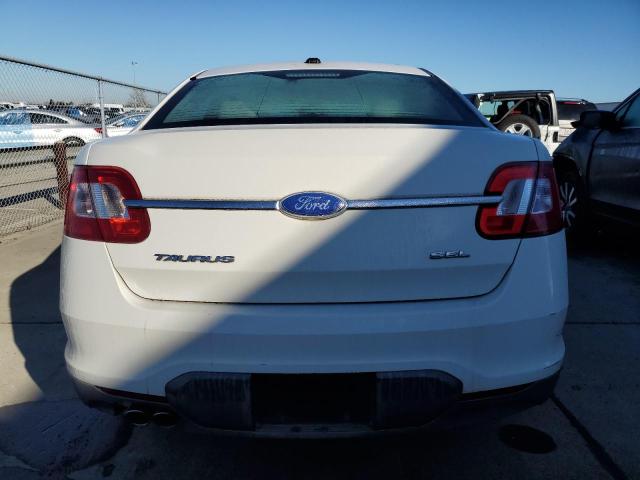 1FAHP2EW3BG169839 - 2011 FORD TAURUS SEL WHITE photo 6