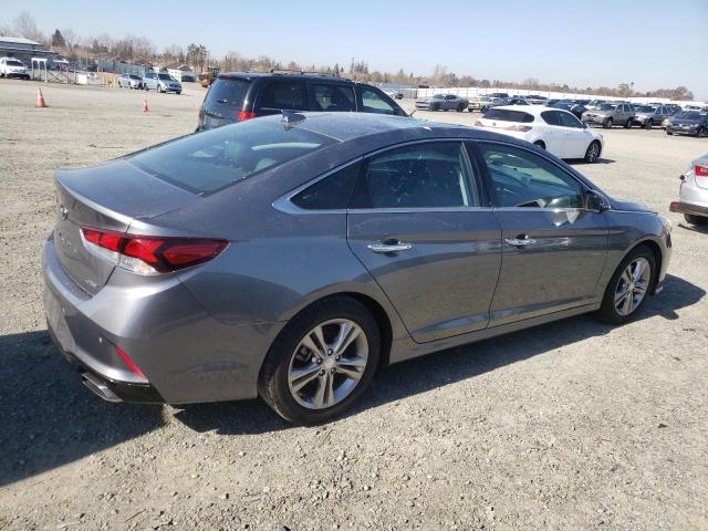 5NPE34AF6JH668476 - 2018 HYUNDAI SONATA SPORT GRAY photo 3