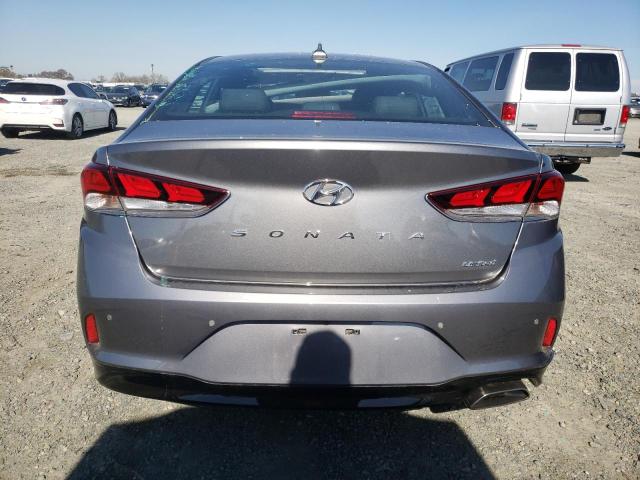 5NPE34AF6JH668476 - 2018 HYUNDAI SONATA SPORT GRAY photo 6