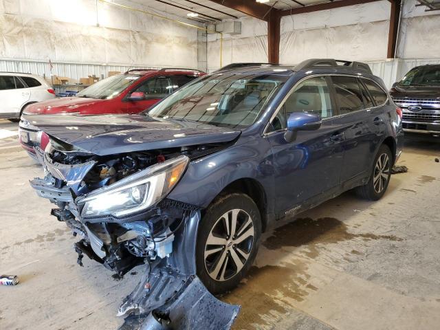 4S4BSANC9K3281126 - 2019 SUBARU OUTBACK 2.5I LIMITED BLUE photo 1