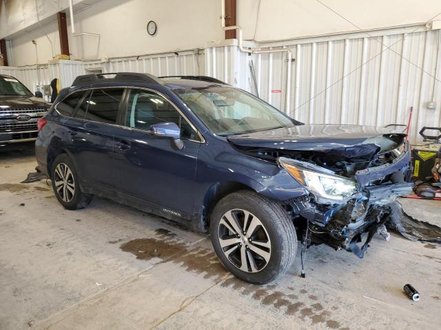 4S4BSANC9K3281126 - 2019 SUBARU OUTBACK 2.5I LIMITED BLUE photo 4