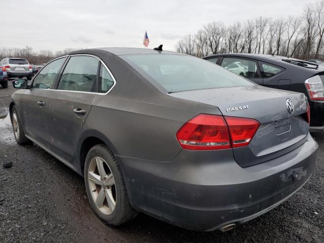 1VWBP7A39DC035837 - 2013 VOLKSWAGEN PASSAT SE GRAY photo 2