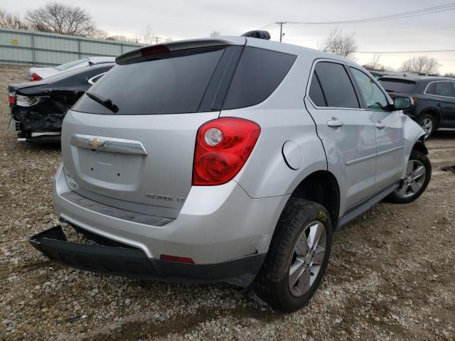 2GNFLNEK7C6201423 - 2012 CHEVROLET EQUINOX LT SILVER photo 4