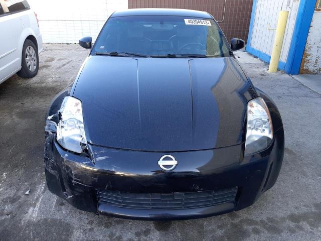 JN1AZ34D45M600502 - 2005 NISSAN 350Z COUPE BLACK photo 5