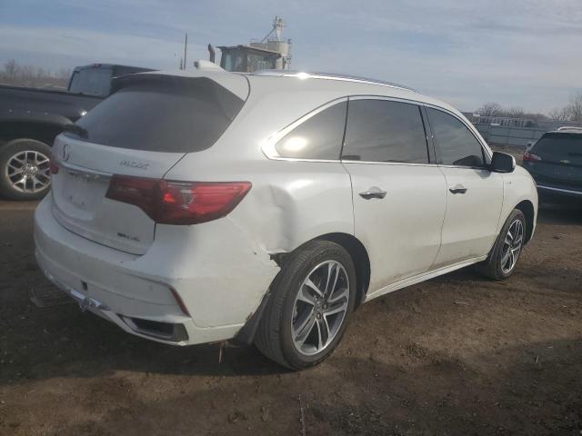 5J8YD7H74JL001297 - 2018 ACURA MDX SPORT HYBRID ADVANCE WHITE photo 3