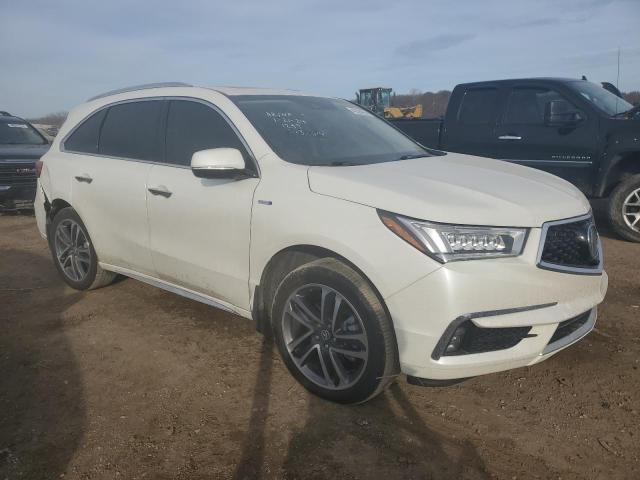 5J8YD7H74JL001297 - 2018 ACURA MDX SPORT HYBRID ADVANCE WHITE photo 4