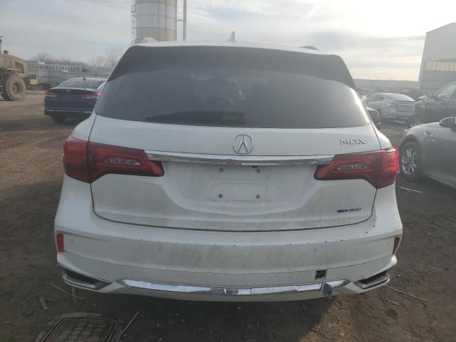 5J8YD7H74JL001297 - 2018 ACURA MDX SPORT HYBRID ADVANCE WHITE photo 6