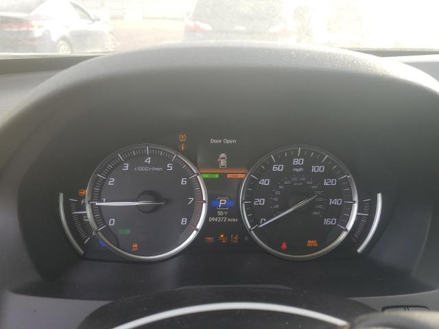 5J8YD7H74JL001297 - 2018 ACURA MDX SPORT HYBRID ADVANCE WHITE photo 9