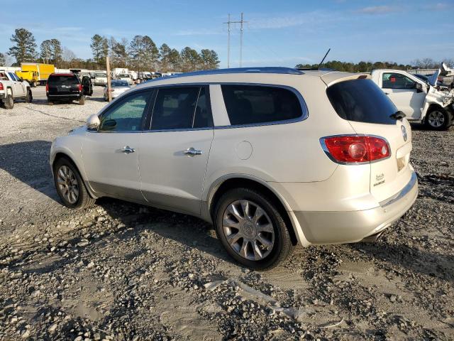 5GAKRCED7BJ120775 - 2011 BUICK ENCLAVE CXL WHITE photo 2