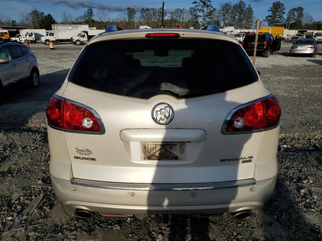 5GAKRCED7BJ120775 - 2011 BUICK ENCLAVE CXL WHITE photo 6