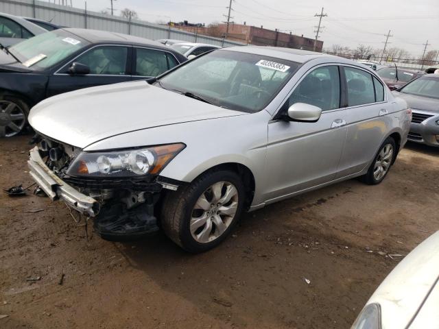 1HGCP36888A067296 - 2008 HONDA ACCORD EXL SILVER photo 1