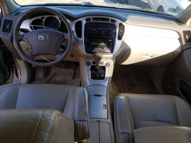 JTEDP21A740025009 - 2004 TOYOTA HIGHLANDER BASE TAN photo 8