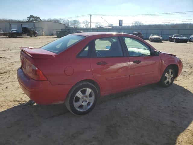 1FAFP34N65W246297 - 2005 FORD FOCUS ZX4 RED photo 3