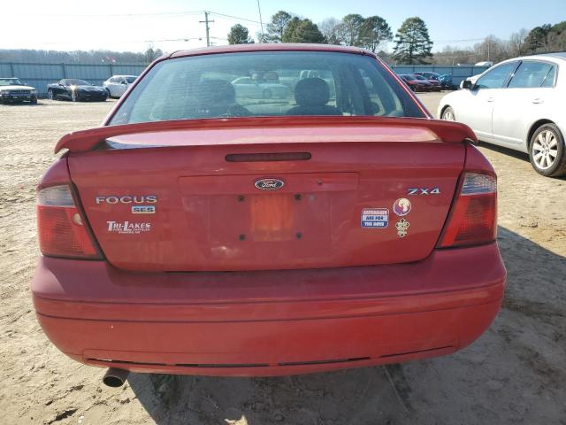 1FAFP34N65W246297 - 2005 FORD FOCUS ZX4 RED photo 6