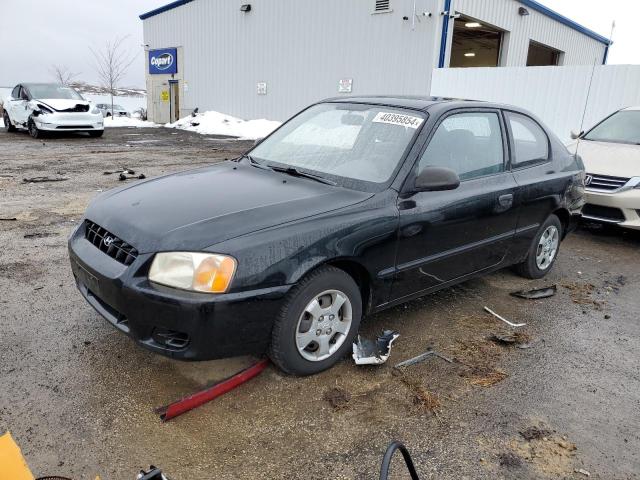 2001 HYUNDAI ACCENT L, 