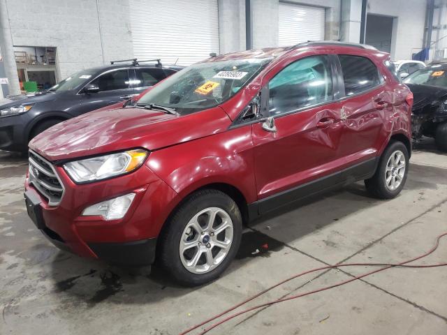 MAJ3S2GE9LC321127 - 2020 FORD ECOSPORT SE RED photo 1