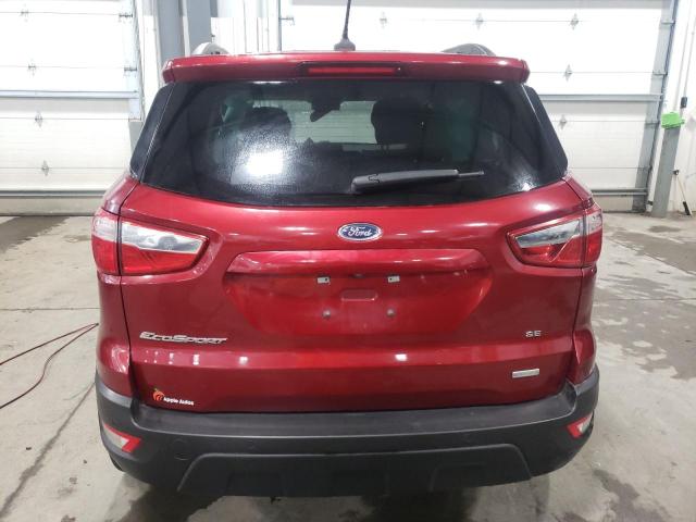 MAJ3S2GE9LC321127 - 2020 FORD ECOSPORT SE RED photo 6