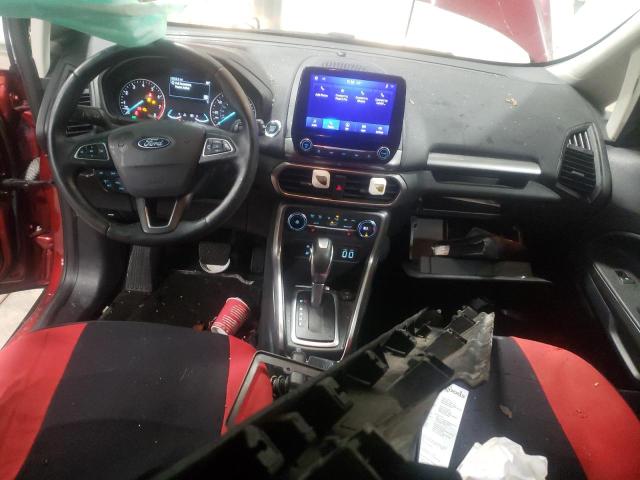 MAJ3S2GE9LC321127 - 2020 FORD ECOSPORT SE RED photo 8