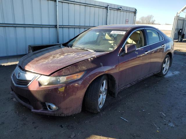 JH4CU2F60BC016451 - 2011 ACURA TSX BURGUNDY photo 1