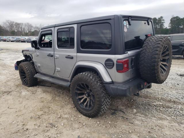 1C4HJXEG3KW633493 - 2019 JEEP WRANGLER U SAHARA SILVER photo 2