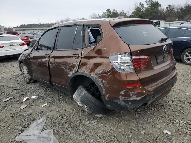 5UXWX9C53H0T00045 - 2017 BMW X3 XDRIVE28I ORANGE photo 2