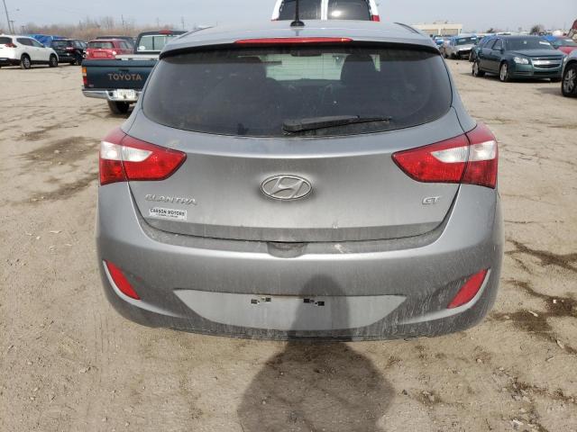 KMHD35LH8EU165197 - 2014 HYUNDAI ELANTRA GT GRAY photo 6