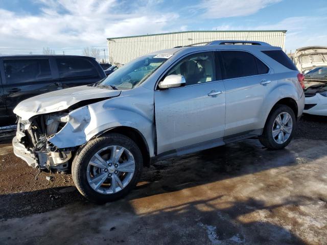 2CNFLGE52B6273624 - 2011 CHEVROLET EQUINOX LTZ SILVER photo 1