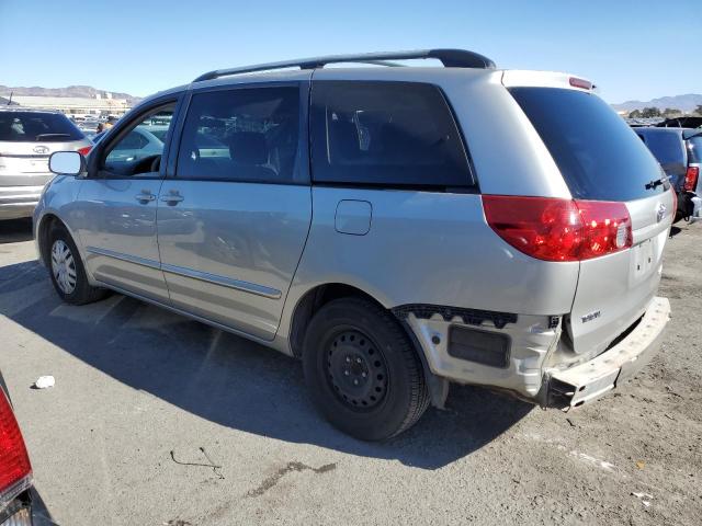 5TDZK23C87S087821 - 2007 TOYOTA SIENNA CE SILVER photo 2