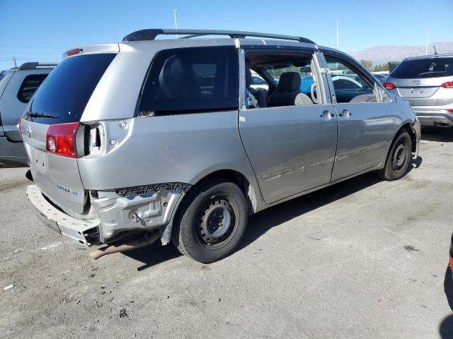 5TDZK23C87S087821 - 2007 TOYOTA SIENNA CE SILVER photo 3