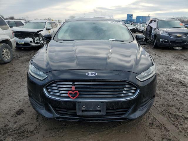 1FA6P0H71F5102187 - 2015 FORD FUSION SE BLACK photo 5