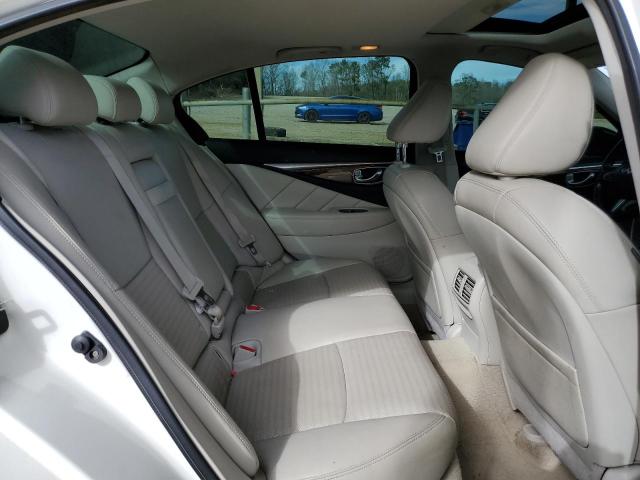 JN1BV7AP2EM682946 - 2014 INFINITI Q50 BASE/P BASE WHITE photo 10