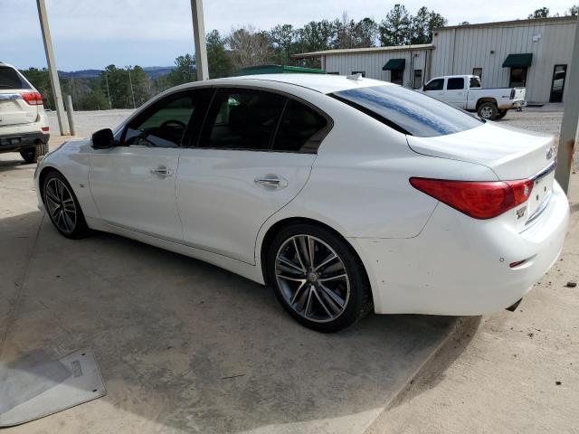 JN1BV7AP2EM682946 - 2014 INFINITI Q50 BASE/P BASE WHITE photo 2