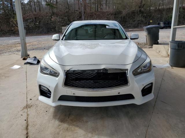 JN1BV7AP2EM682946 - 2014 INFINITI Q50 BASE/P BASE WHITE photo 5