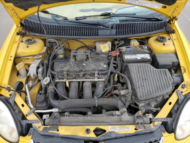 1B3ES56CX4D602676 - 2004 DODGE NEON SXT YELLOW photo 11