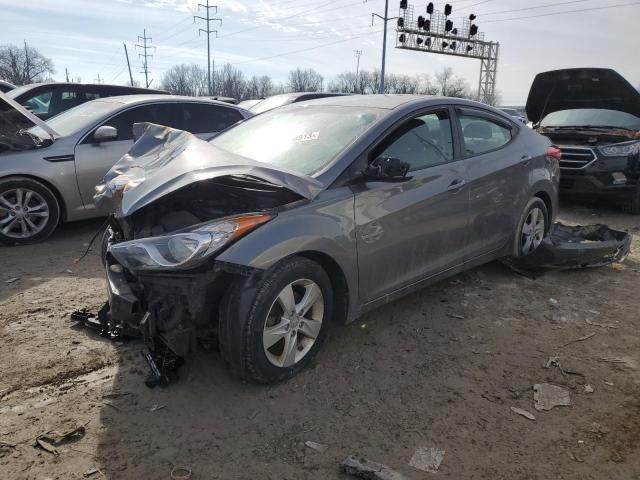 5NPDH4AE9DH435765 - 2013 HYUNDAI ELANTRA GLS GRAY photo 1