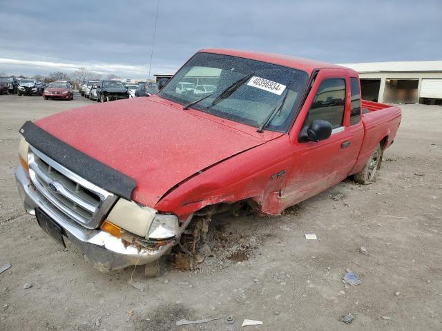 1FTYR14X6YTA38896 - 2000 FORD RANGER SUPER CAB RED photo 1
