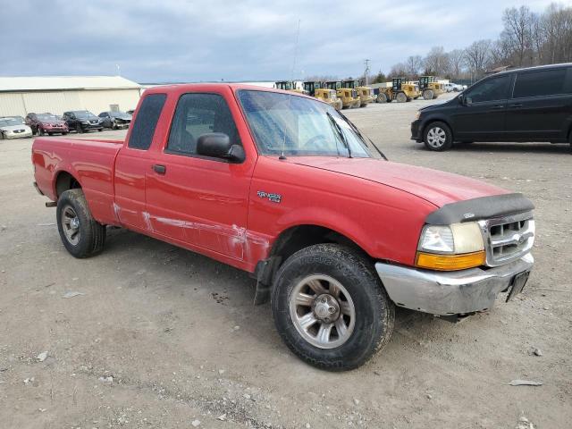 1FTYR14X6YTA38896 - 2000 FORD RANGER SUPER CAB RED photo 4