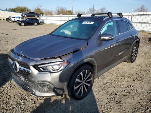 W1N4N4HB0MJ130191 - 2021 MERCEDES-BENZ GLA 250 4MATIC GRAY photo 1