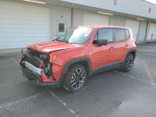 ZACNJCAB3MPM80939 - 2021 JEEP RENEGADE SPORT RED photo 1