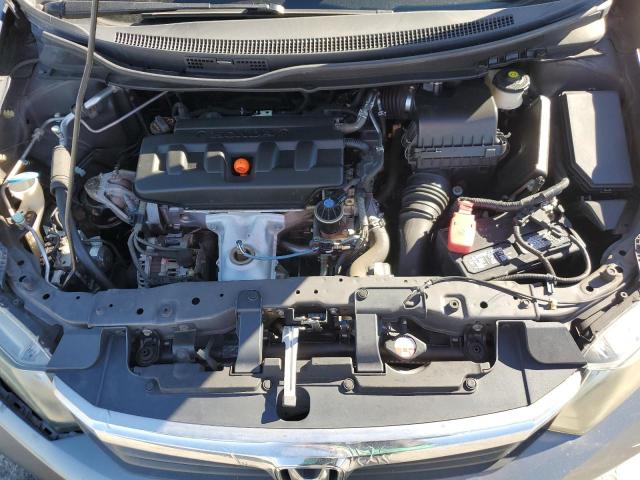 2HGFB2F53CH549034 - 2012 HONDA CIVIC LX GRAY photo 11